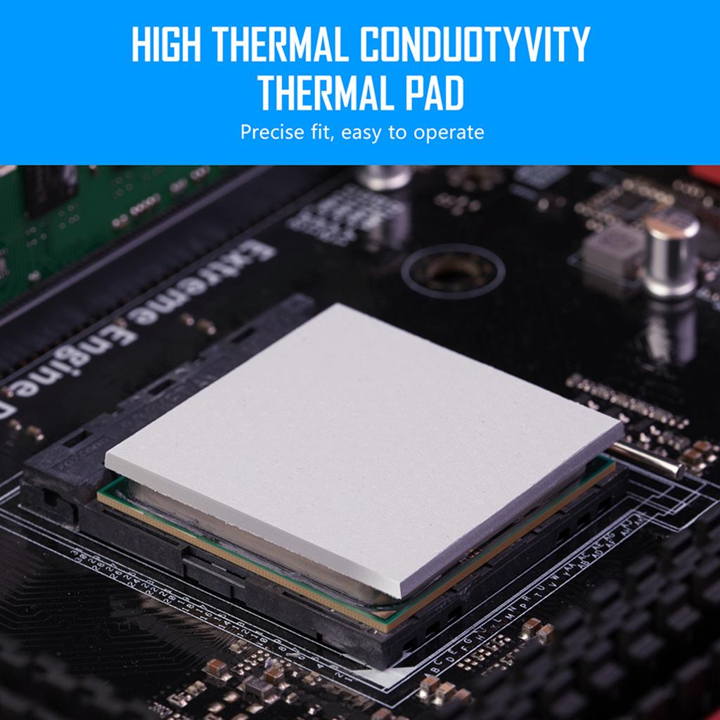 Thermal Pad 120x120mm for GPU/CPU Graphics Card SSD Coolers 120x120x1.0mm