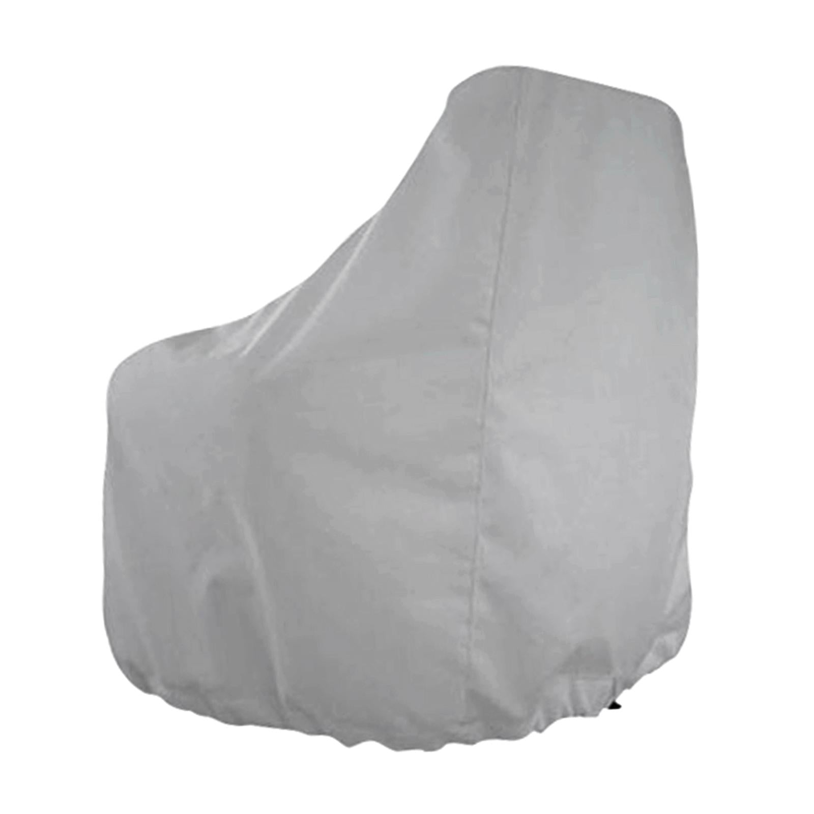 Large Boat Folding Waterproof Yacht Seat Cover Fits Colors Silver