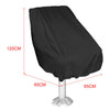 Large Boat Folding Waterproof Yacht Seat Cover Fits Colors Black