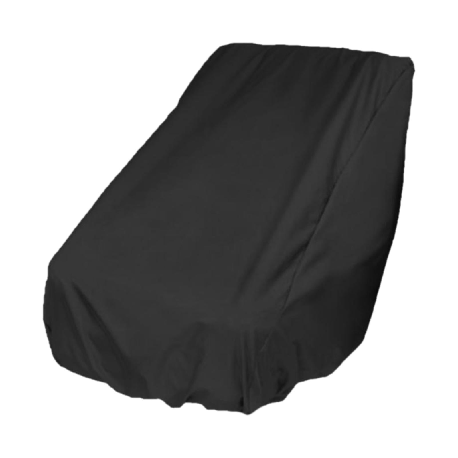 Large Boat Folding Waterproof Yacht Seat Cover Fits Colors Black