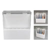 Eyelash Extension Storage Box Tweezer Organizer Case Stand Holder Pure White