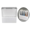 Eyelash Extension Storage Box Tweezer Organizer Case Stand Holder Pure White