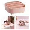 Multiuse PP Desktop Makeup Drawer Eye Shadow Cosmetic Holder Pink