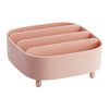 Multiuse PP Desktop Makeup Drawer Eye Shadow Cosmetic Holder Pink