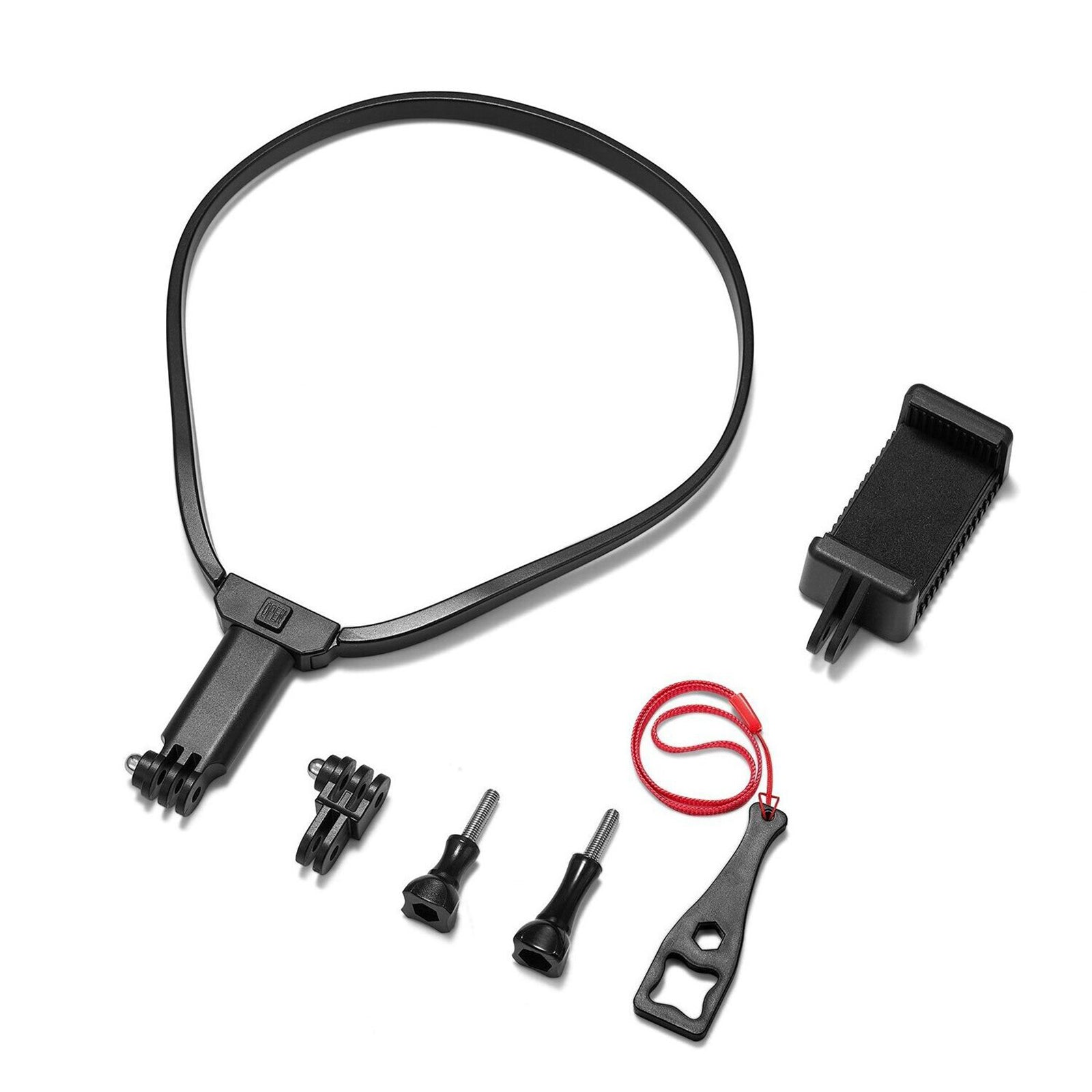 POV/Vlog Neck Holder Mount Head Strap for GoPro Comfortable with adapter