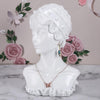 Resin Necklace Earring Display Mannequin for Women Home Organization  white