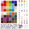 1Box Seed Beads Charms DIY Bracelets Necklace Jewelry Making Finding Crafts