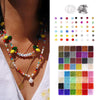 1Box Seed Beads Charms DIY Bracelets Necklace Jewelry Making Finding Crafts