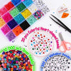 1Box Glass Seed Beads Charms DIY Bracelets Jewelry Making Finding Supplies