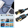 Ethernet Cable 40Gbps 2000Mhz Lan patch Plug and Play for Router Gaming 1m