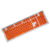 DIY PBT 104 Keys Keycaps for 61 64 72 98 Gaming Mechanical Keyboard  Orange