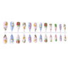 Reusable False Nails Fingernails for Manicure Decoration Christmas 288pcs