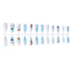 Reusable False Nails Fingernails for Manicure Decoration Christmas 288pcs