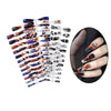 Reusable False Nails Fingernails for Manicure Decoration Halloween 240pcs