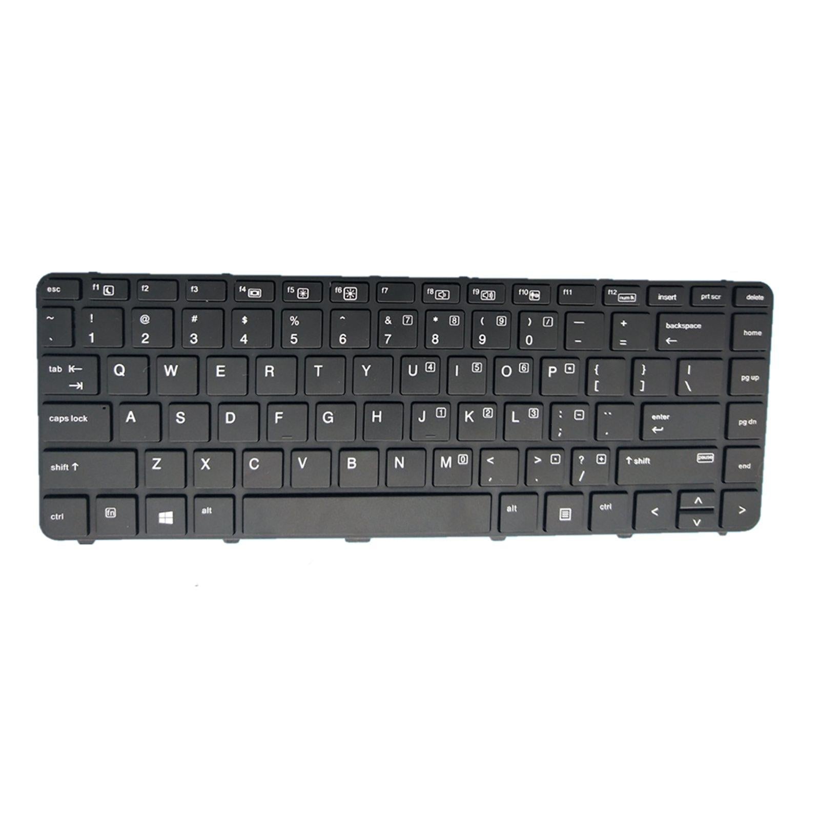 Keyboard for HP PROBOOK 430 G3 440 G3 Repalcement Parts With Frame Black