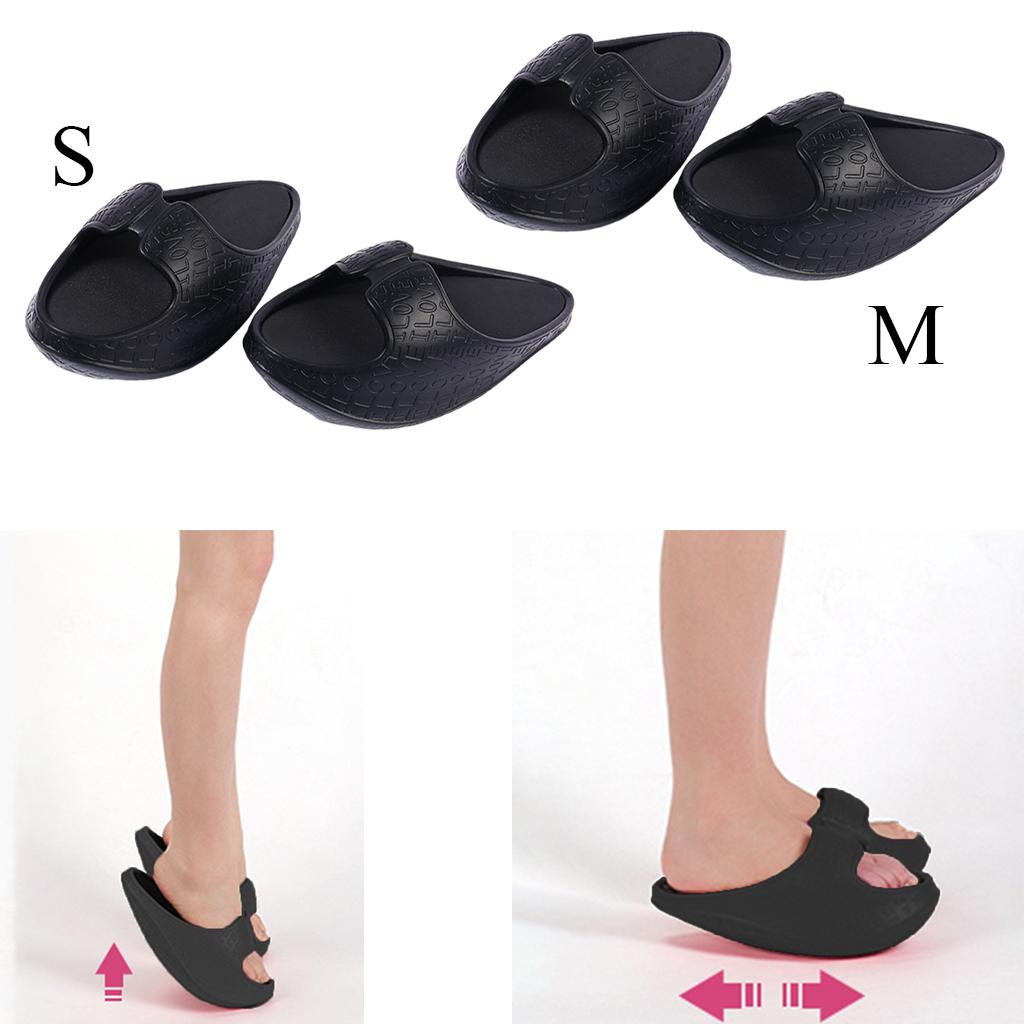 Slimming Slippers Designer Ladies Sandals EVA Lightweight Exercise Thin Leg  S 25x10cm