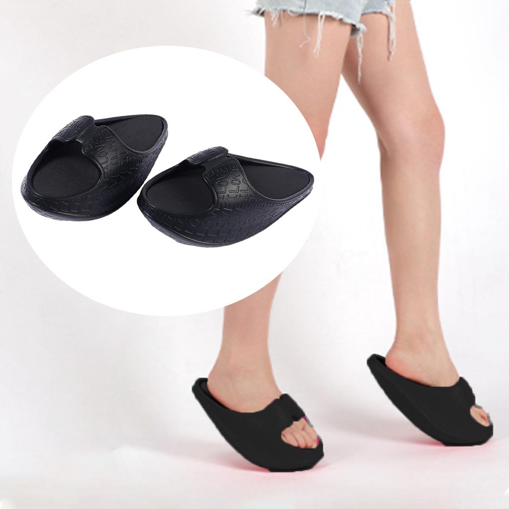 Slimming Slippers Designer Ladies Sandals EVA Lightweight Exercise Thin Leg  M 27x12cm