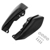 Black Mid-Frame Air Deflector Heat Shield For Harley Electra Glide Road 2016