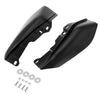 Black Mid-Frame Air Deflector Heat Shield For Harley Electra Glide Road 2016