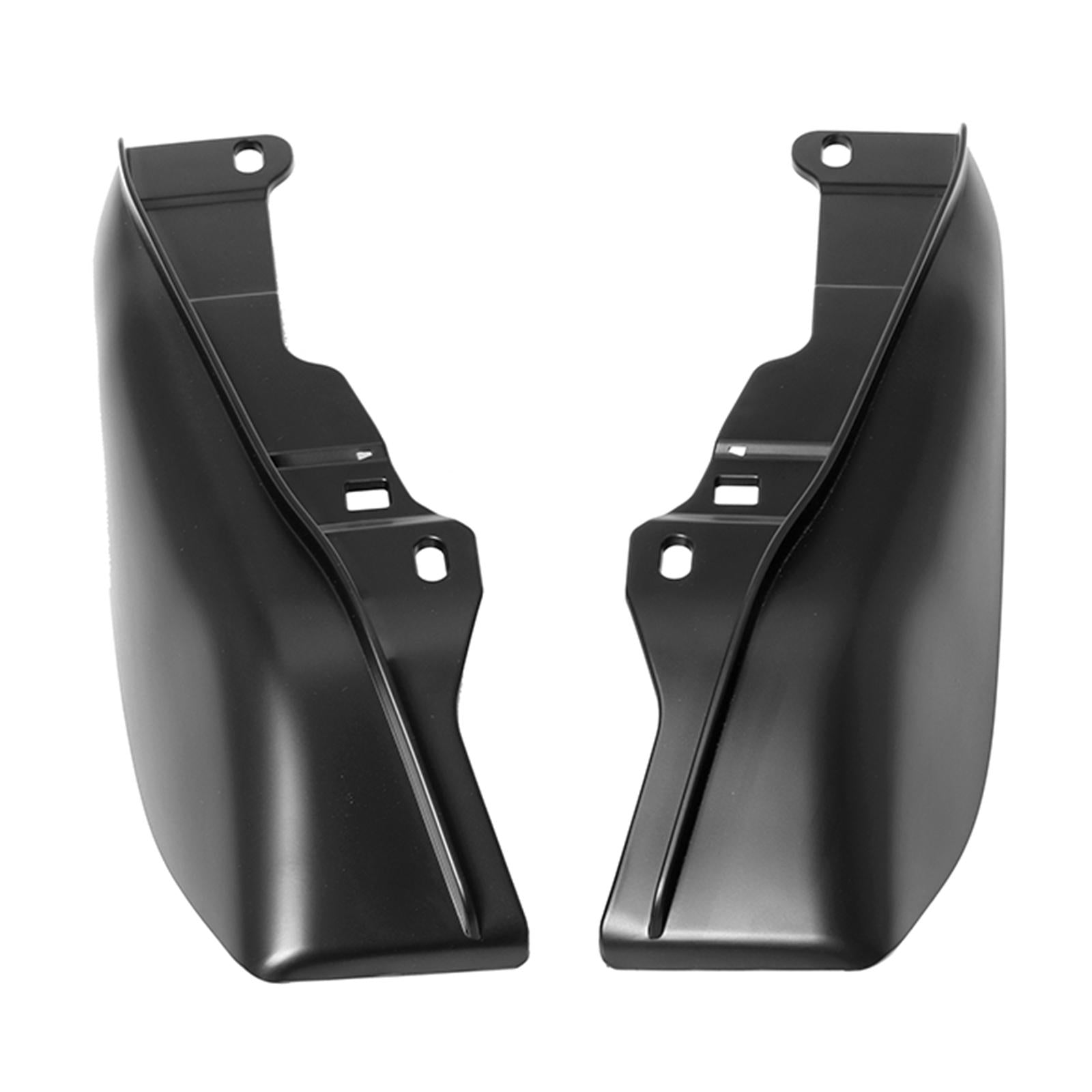 Black Mid-Frame Air Deflector Heat Shield For Harley Electra Glide Road 2016