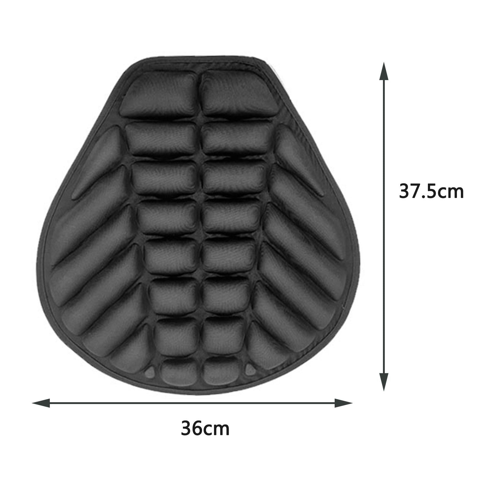 Air Motorcycle Seat Cushion Pressure Relief Pad Cushion for Riding Anti-slip