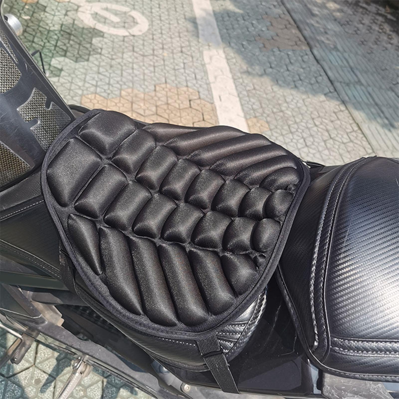 Air Motorcycle Seat Cushion Pressure Relief Pad Cushion for Riding Anti-slip