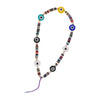 Phone Strap Lanyards Evil Eye Beaded Mobile Phone Hang Rope Charm Deco