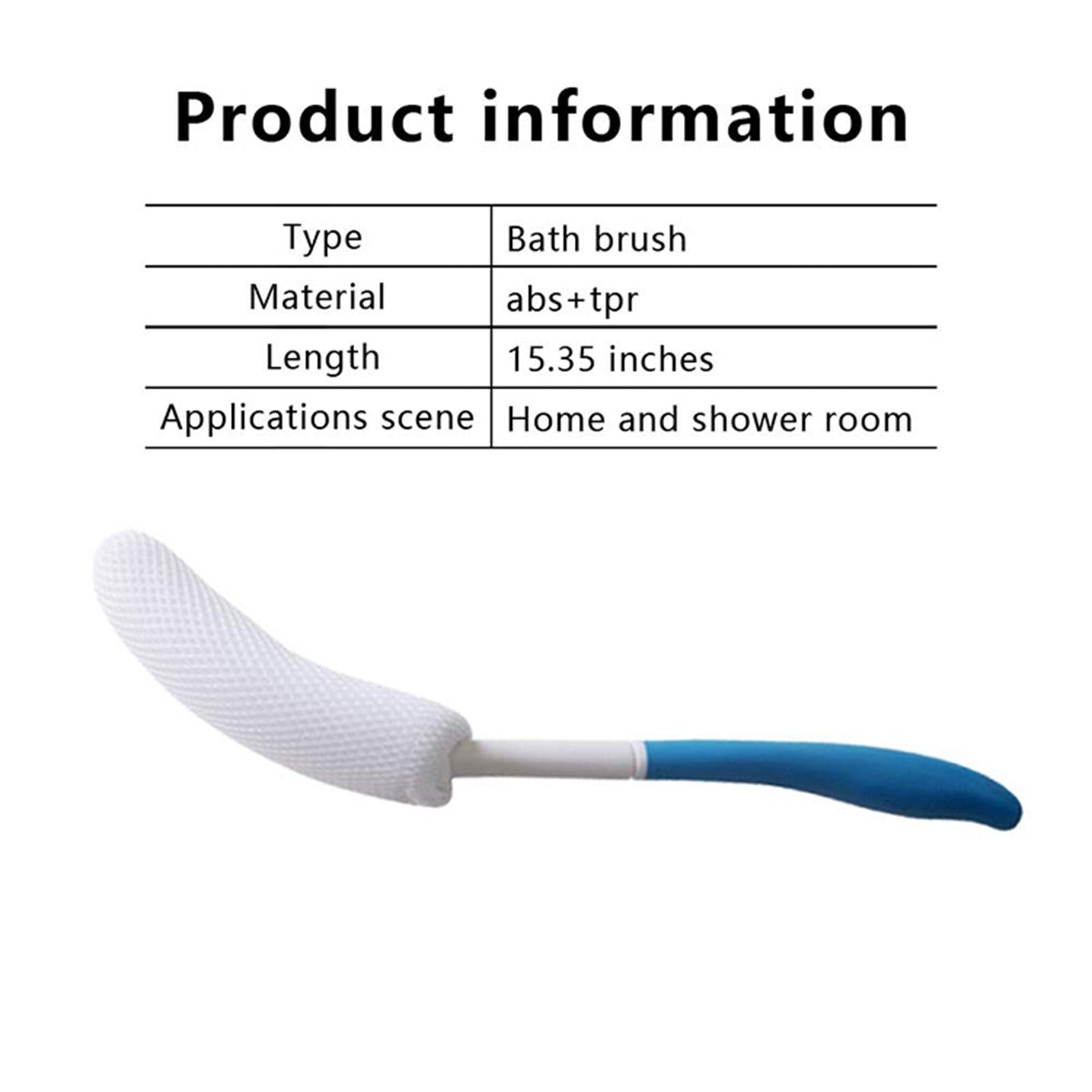 15.35 inch Back Bath Brush Lotion Applicators with Long Handle Back Scrubber