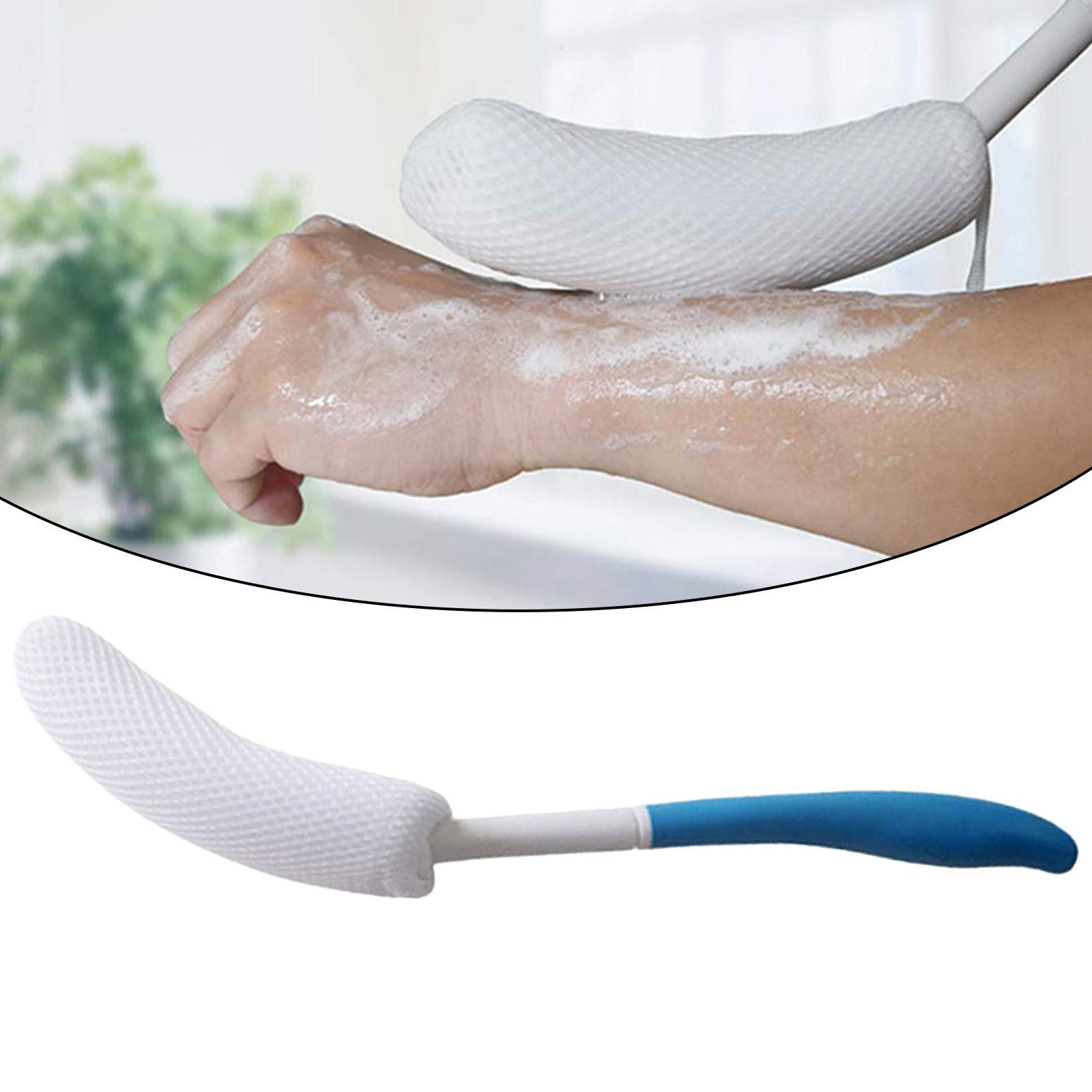 15.35 inch Back Bath Brush Lotion Applicators with Long Handle Back Scrubber