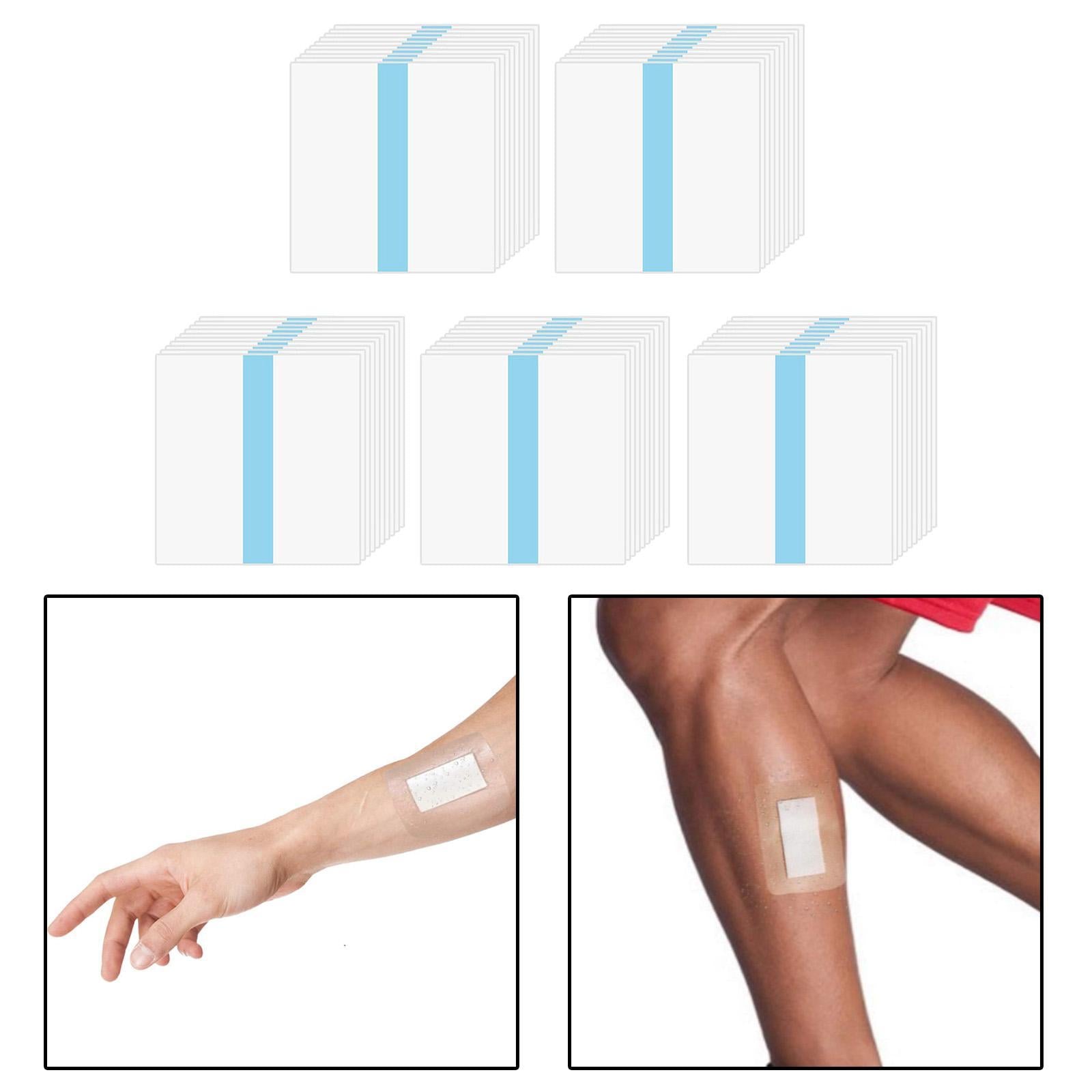 Waterproof Transparent Film Dressing Adhesive Wound Cover Bandage  50Pcs