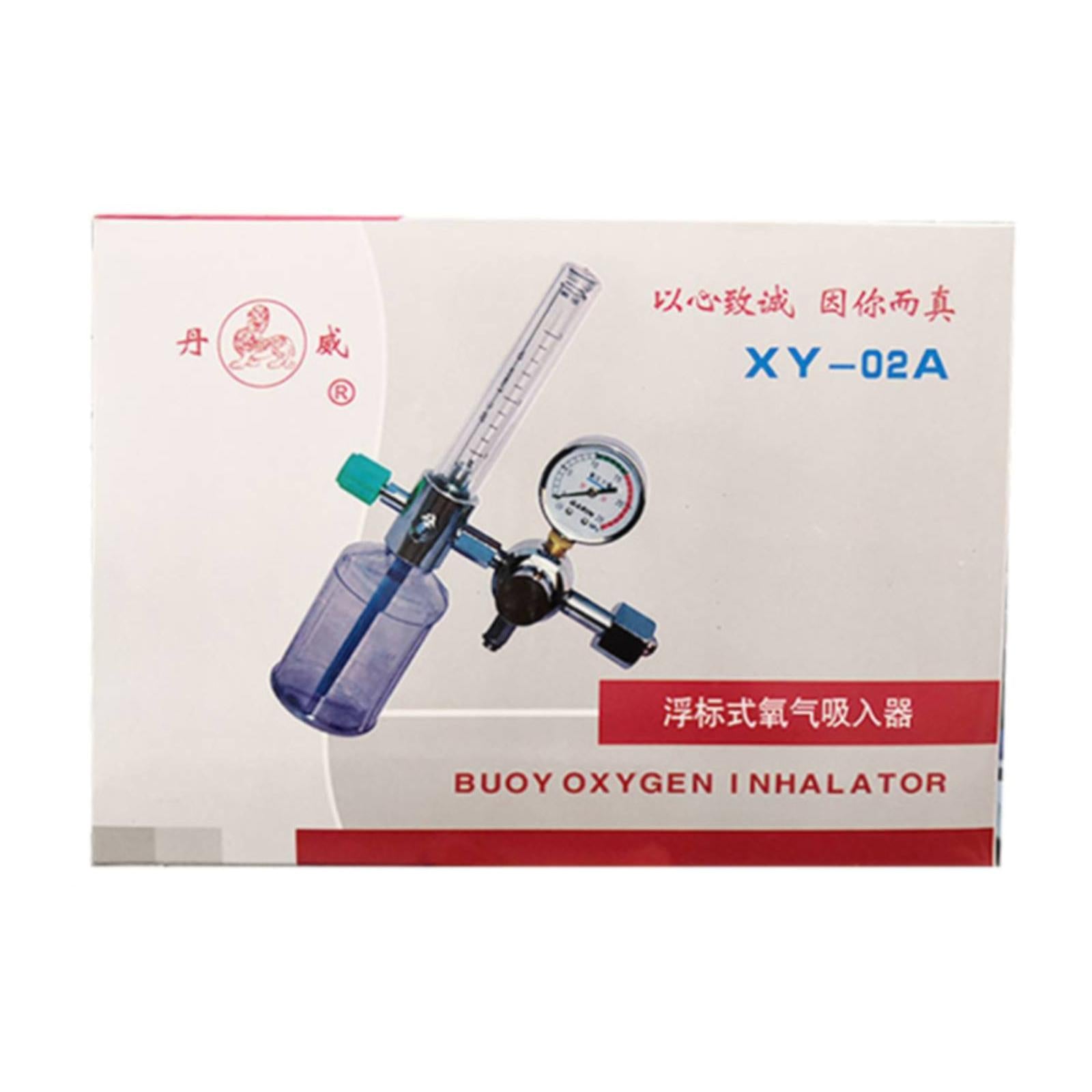 Flow Meter O2 Oxygen Inhaler Pressure Reducing Valve Regulator Oxygen Meter