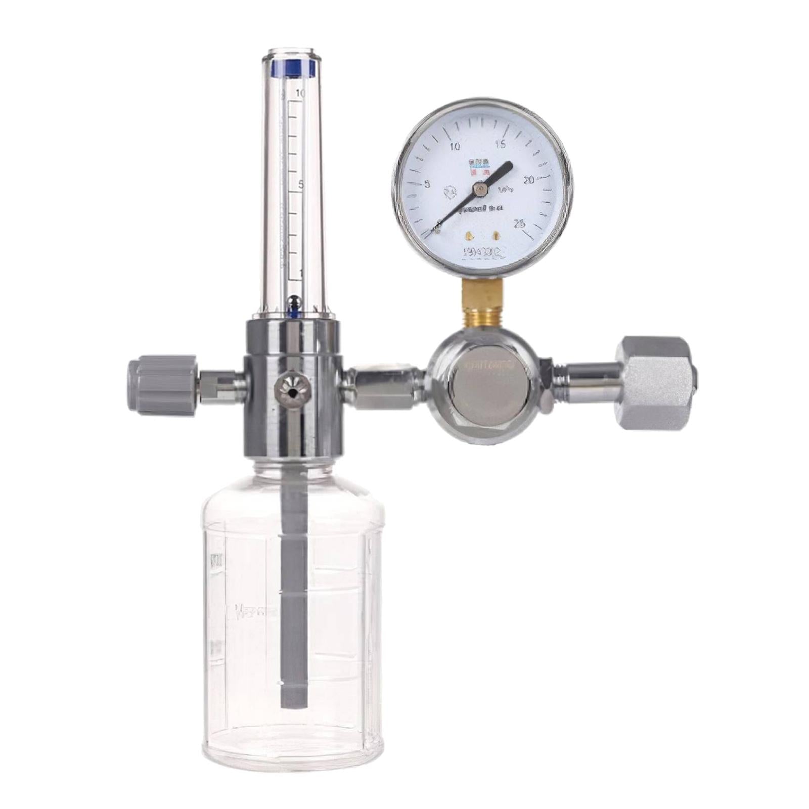 Flow Meter O2 Oxygen Inhaler Pressure Reducing Valve Regulator Oxygen Meter