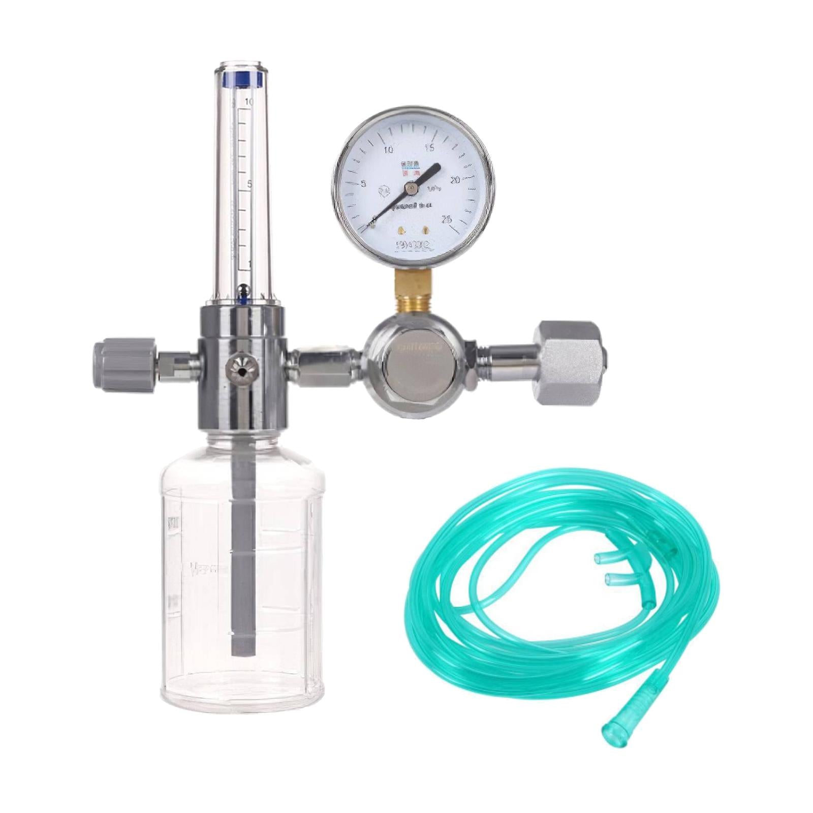 Flow Meter O2 Oxygen Inhaler Pressure Reducing Valve Regulator Oxygen Meter