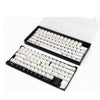 3 Layers Keycaps Storage Box w/Clear Cover with Dividers Organizer Black