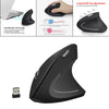 2.4G Vertical Wireless Mouse 6 Buttons Small Mice Reduce Wrist Pain Portable