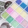 1Box Round Seed Beads Charms for DIY Bracelets Anklet Jewelry Making Finding