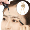 Eyebrow Caliper Microblading Permanent Makeup Ratio Measuring Tool Gold