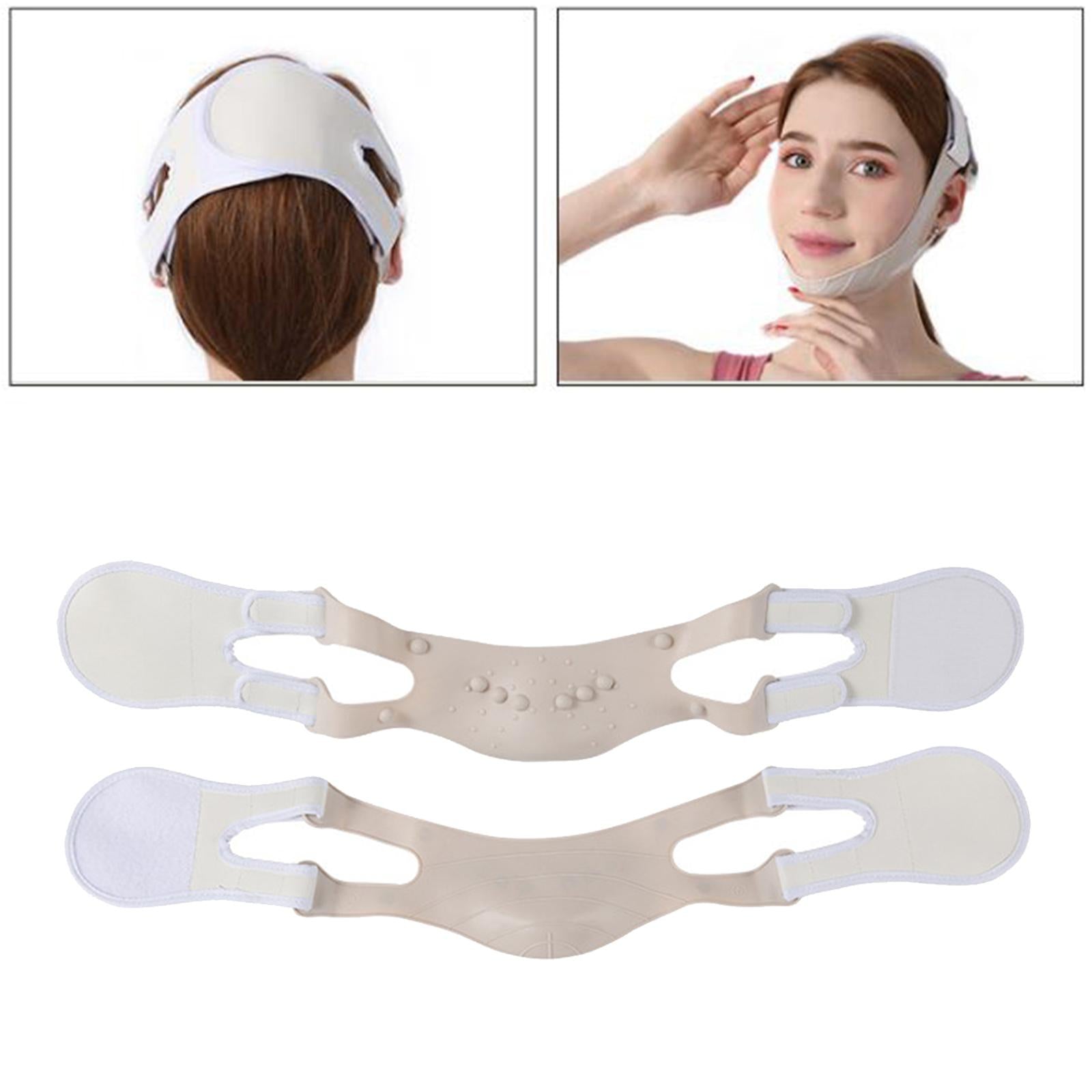 V Line Face Slimming Double Chin Reducer Mask Lifting Belt Silicone