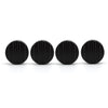 4x Head Bolts Bolts Caps Nut Cover for Triumph Bonneville T120  Black Lines