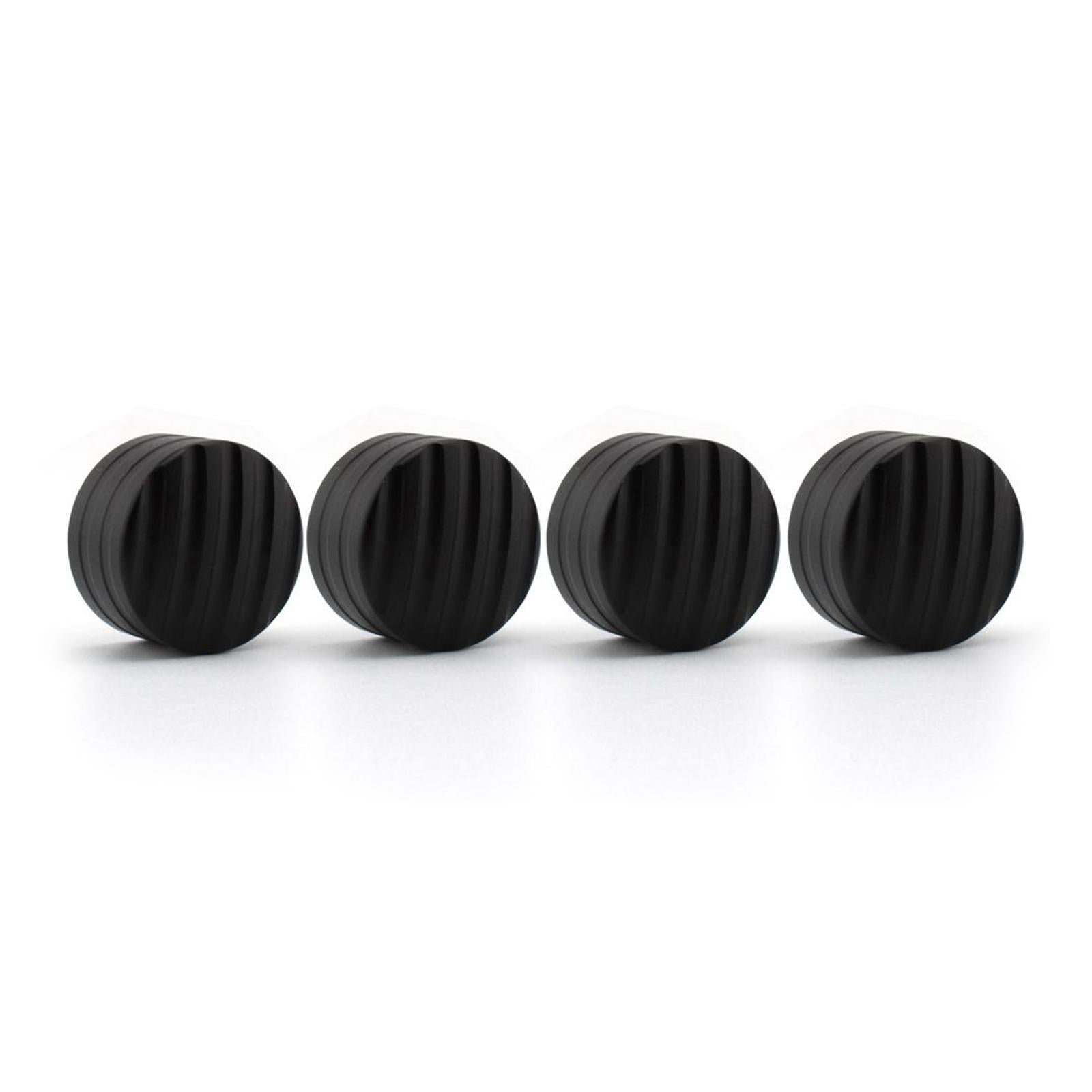 4x Head Bolts Bolts Caps Nut Cover for Triumph Bonneville T120  Black Lines