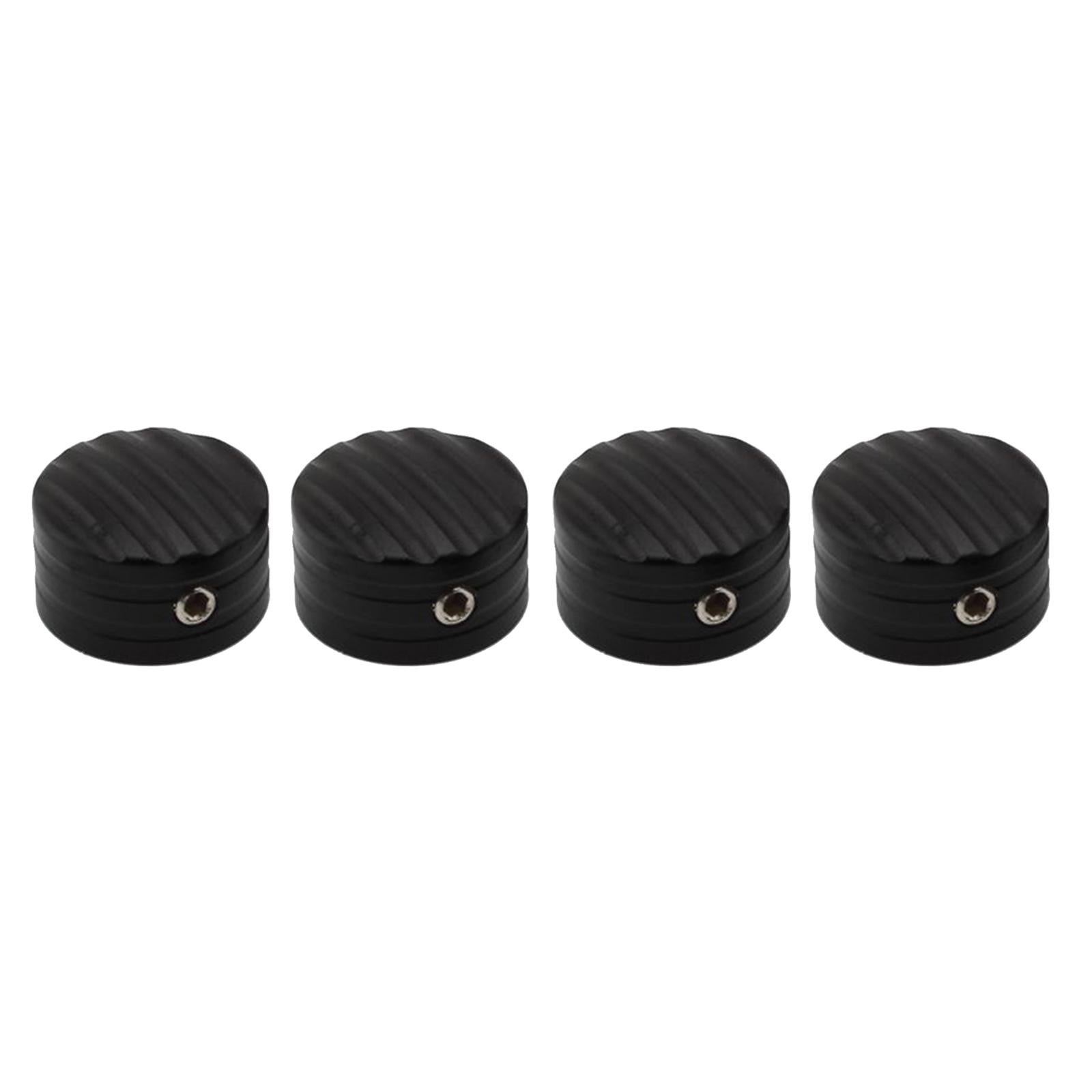 4x Head Bolts Bolts Caps Nut Cover for Triumph Bonneville T120  Black Lines