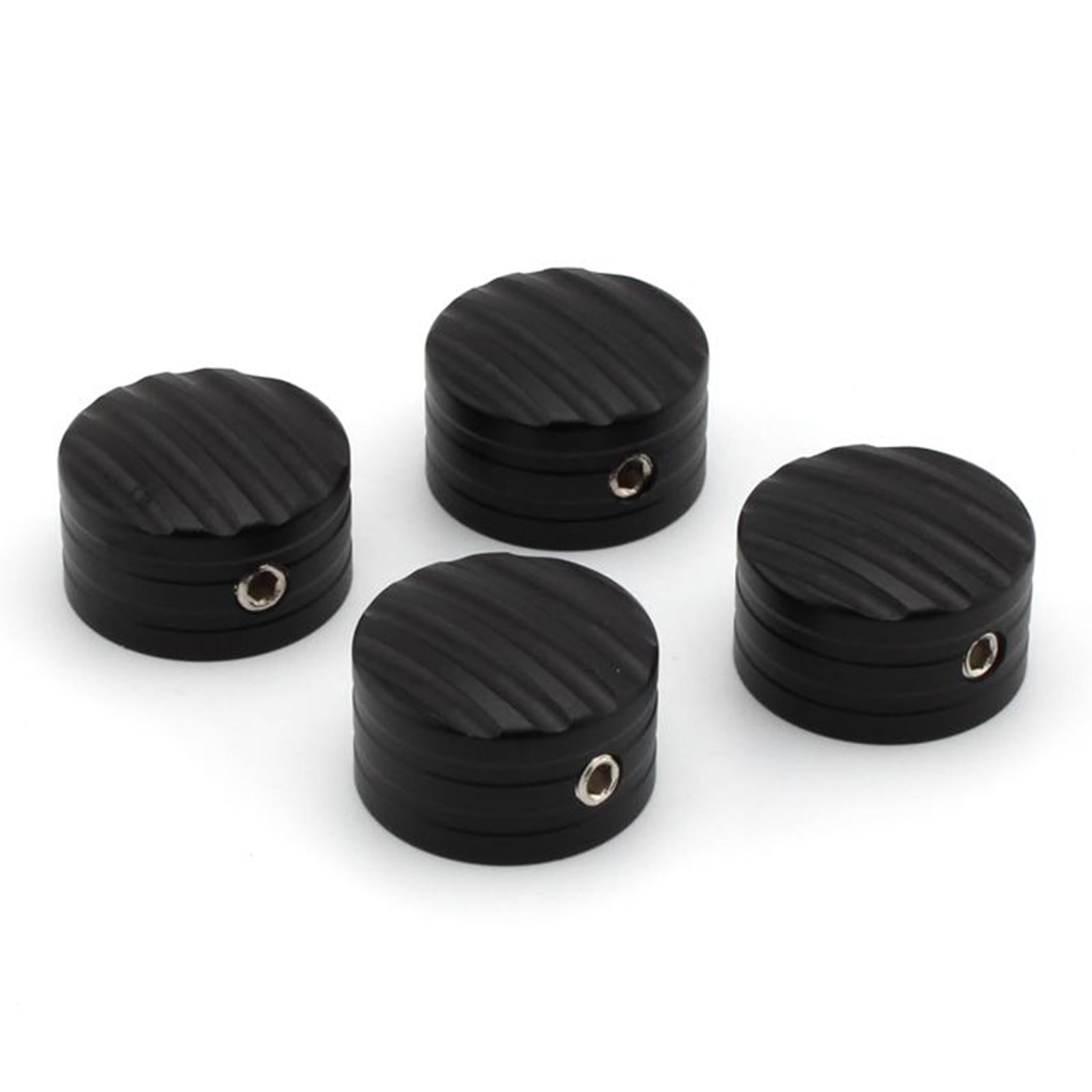 4x Head Bolts Bolts Caps Nut Cover for Triumph Bonneville T120  Black Lines