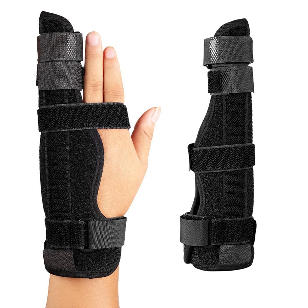 Two Finger Splint Brace Support Breathable Injuries Arthritis Finger M