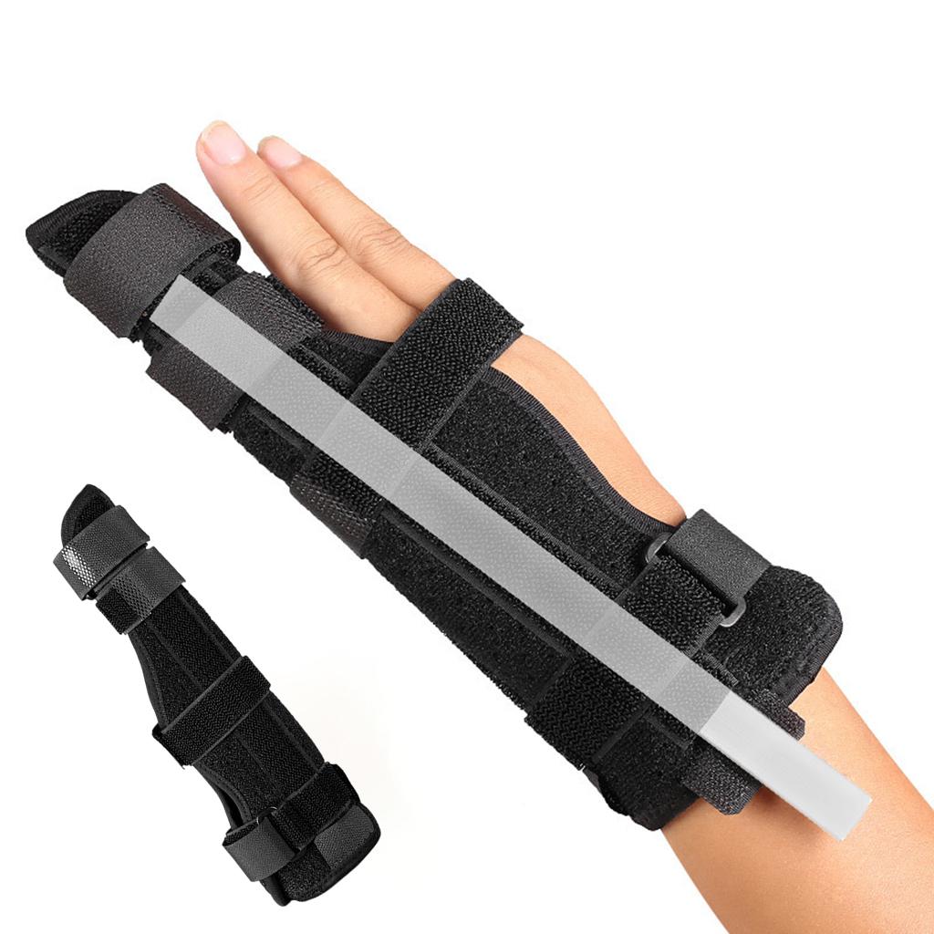 Two Finger Splint Brace Support Breathable Injuries Arthritis Finger M