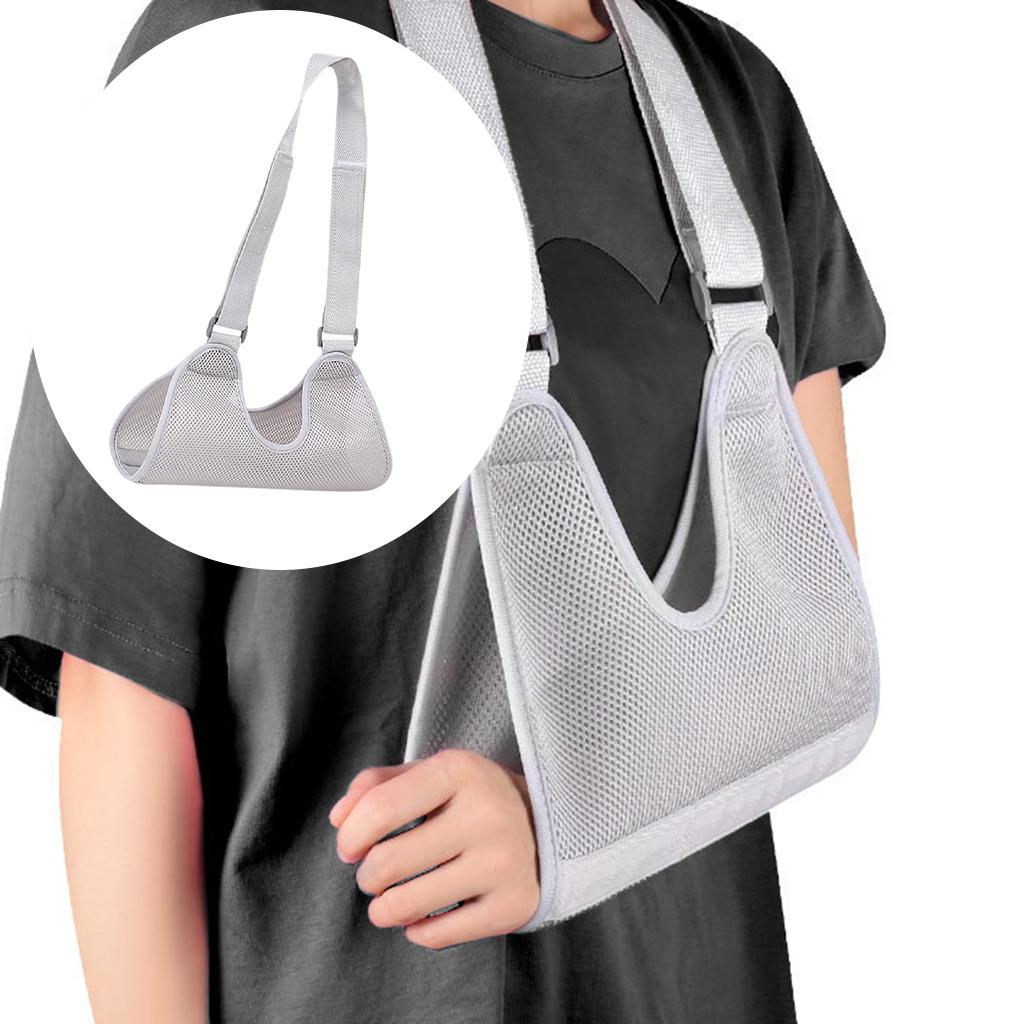 Breathable Arm Sling Immobilizer for Sprain Shoulder Injury for Women Men