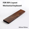 Wooden Mechanical Keyboard Wrist Rest Anti-Slip for Gaming Desktop M