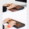 Wooden Mechanical Keyboard Wrist Rest Anti-Slip for Gaming Desktop M