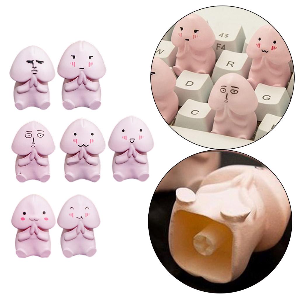 Personality Keycap Accessories Cartoon Single Keycaps Replacement  In a daze