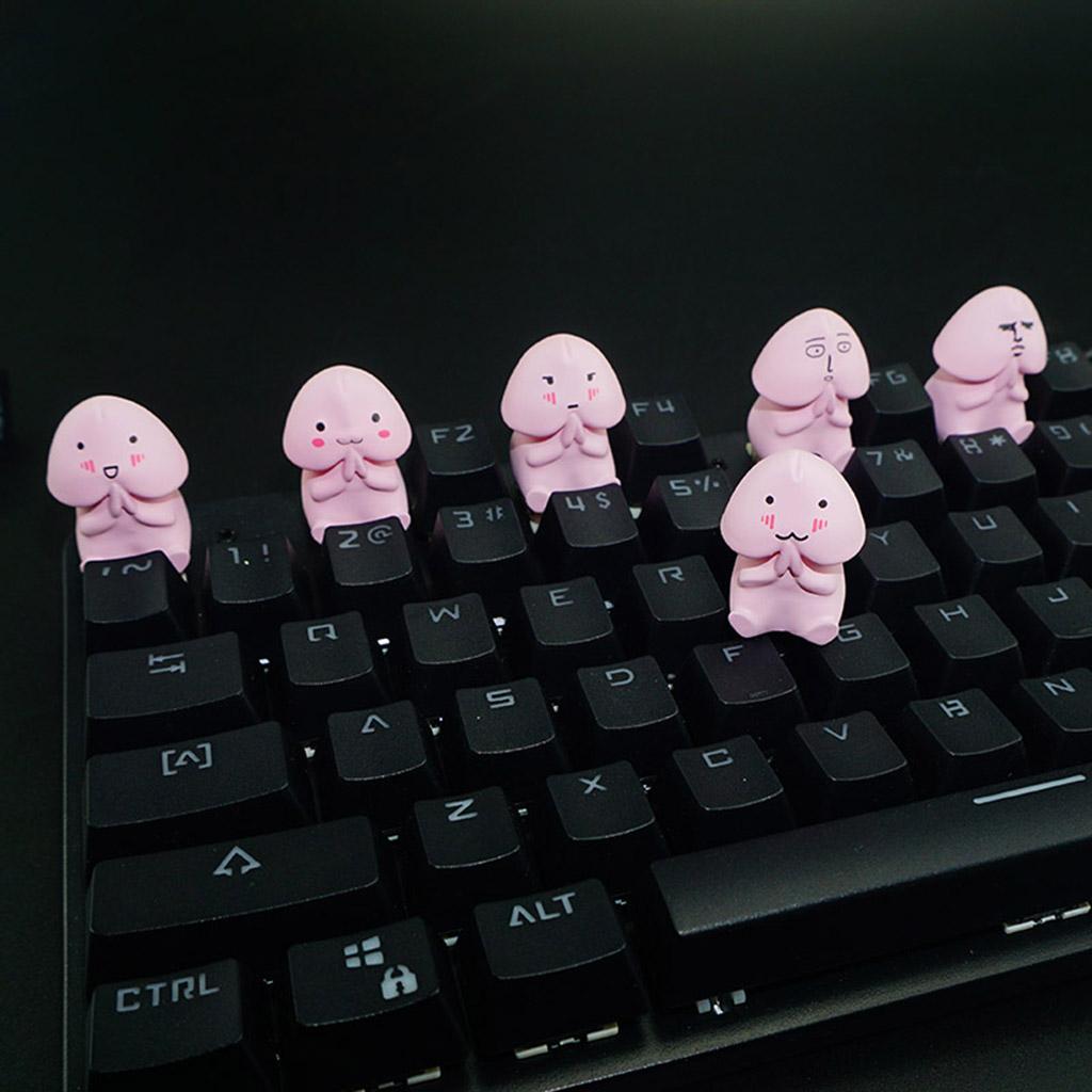 Personality Keycap Accessories Cartoon Single Keycaps Replacement  In a daze