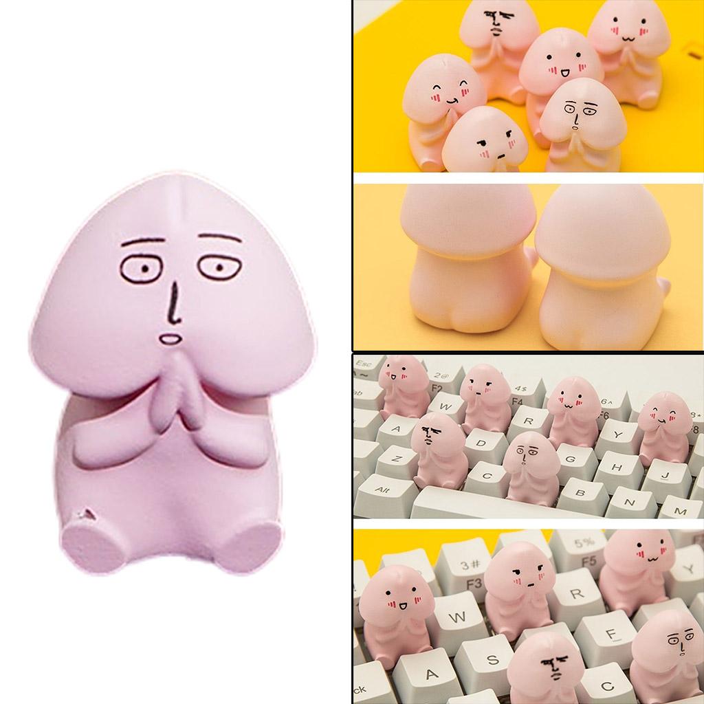 Personality Keycap Accessories Cartoon Single Keycaps Replacement  In a daze